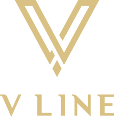V Line Cosmetic Center Website Logo