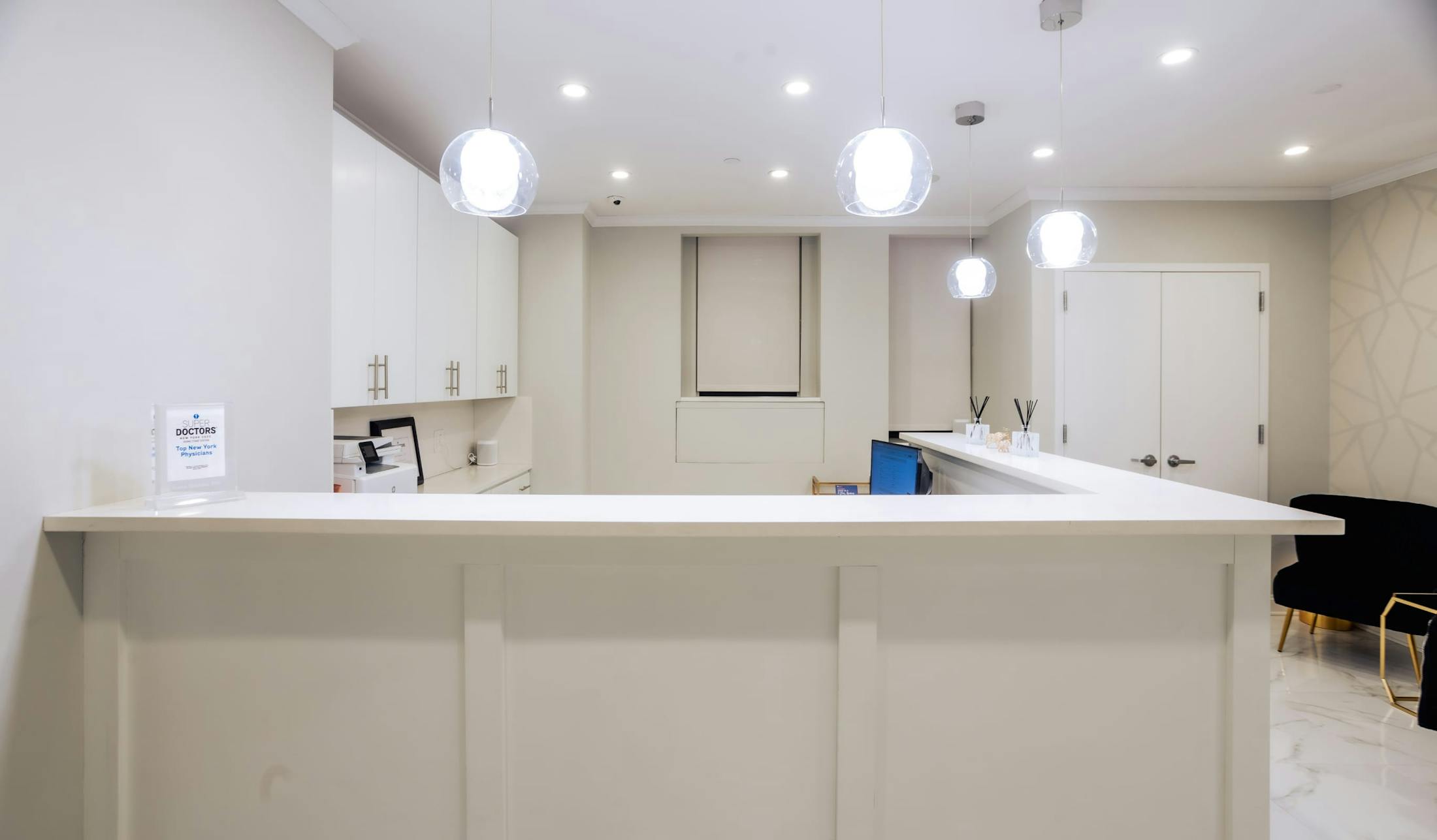 The waiting room at Pelvic Pain Doc