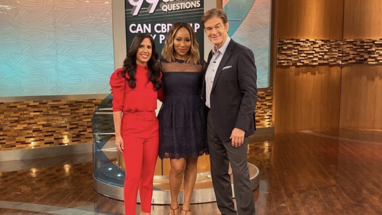 Dr. Bahlani with Dr. Oz