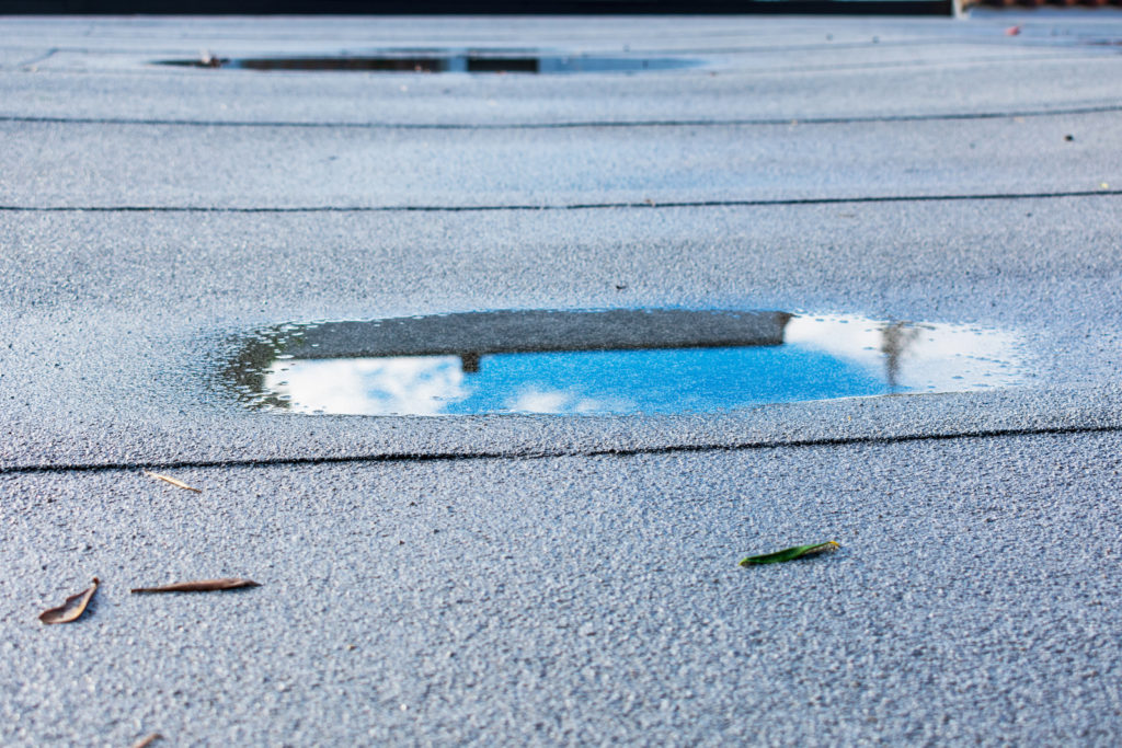 Weathered Flat Roof
