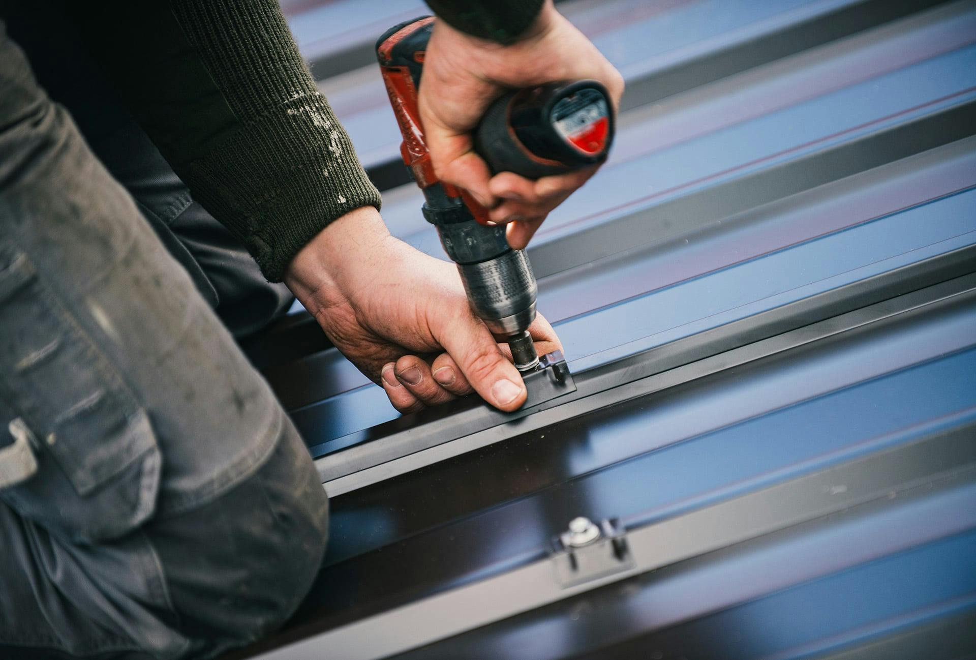 Installing Metal Roof