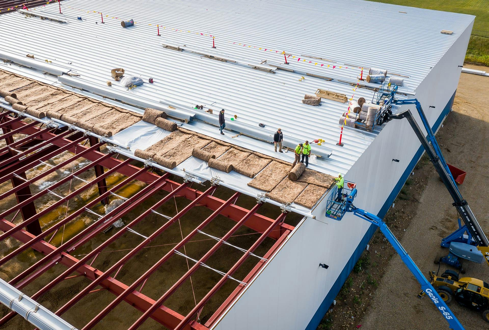 Commercial Metal Roof Installation