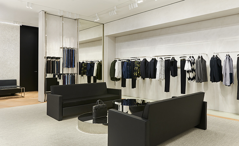 Dior homme boutique hot sale