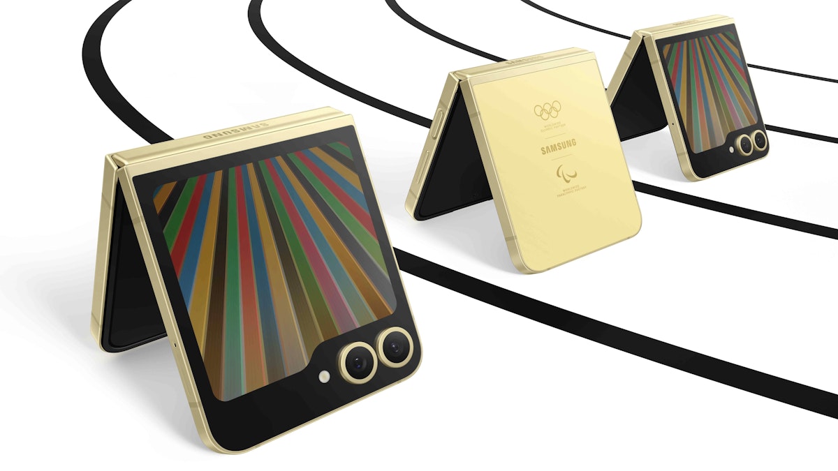 Samsung Creates the Galaxy Z Flip6 Olympic Edition Specially For Athletes