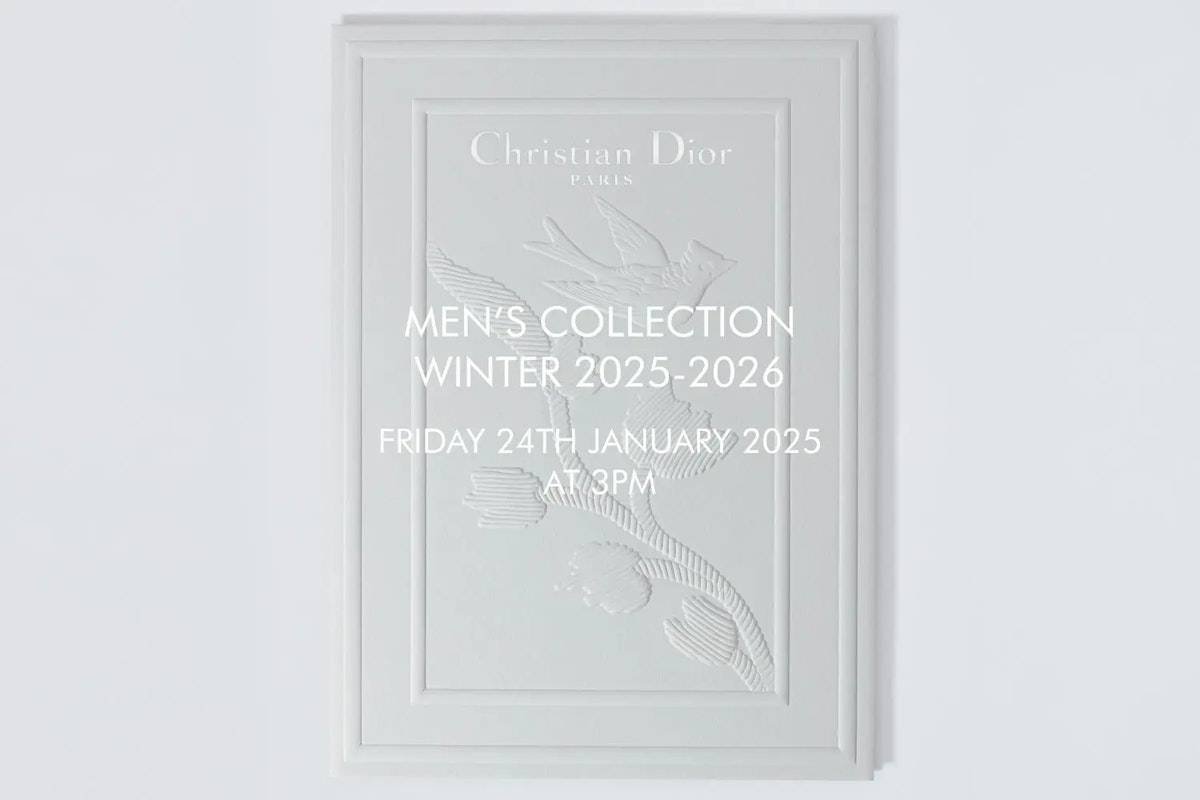 Watch Dior Men's Fall/Winter 2025 Show Live From Paris