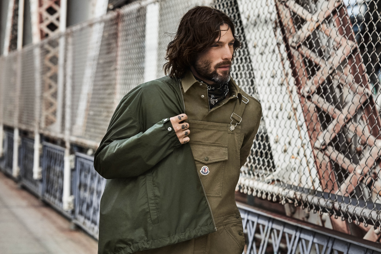 Moncler Makes a Case for Men's Overalls this Summer
