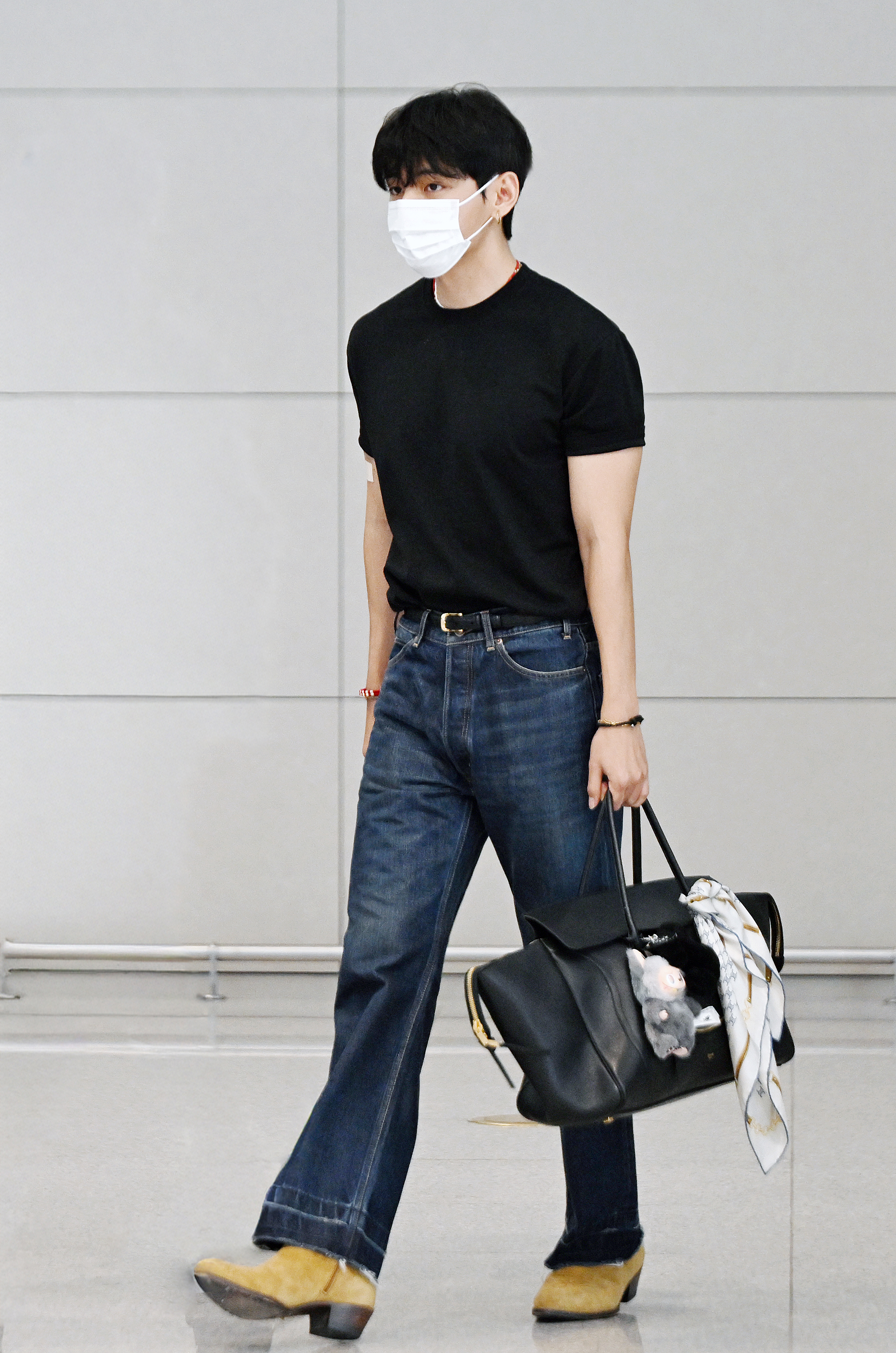 BTS' V Just Stepped Out With Celine's New Luggage Bag