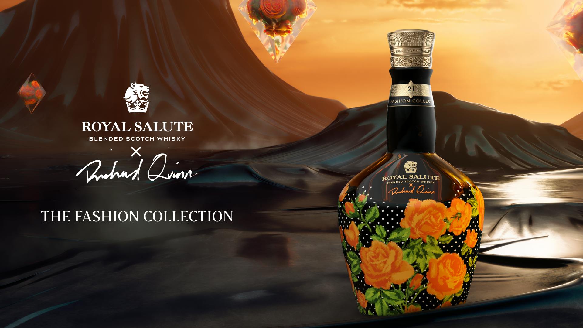 Royal Salute and fashion maestro Richard Quinn join forces – once