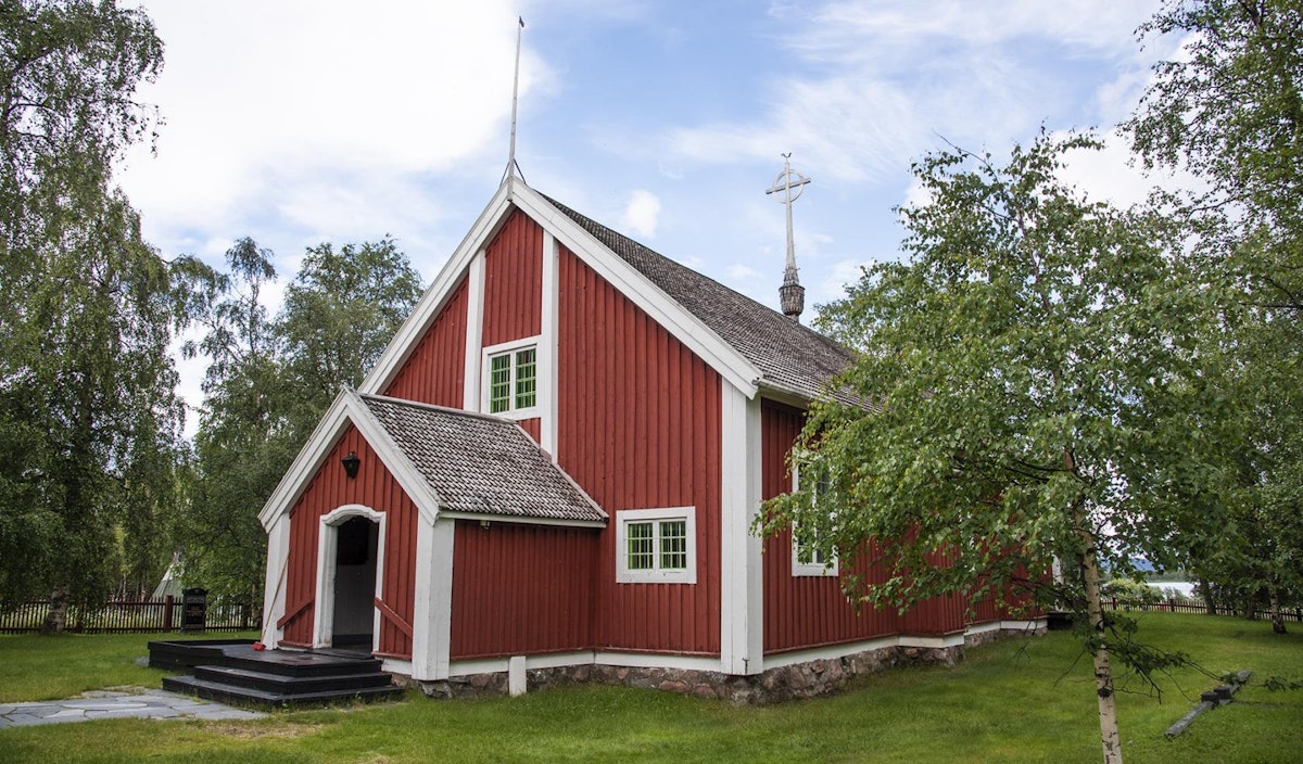 Luleåbiennalen — Jukkasjärvi kyrka