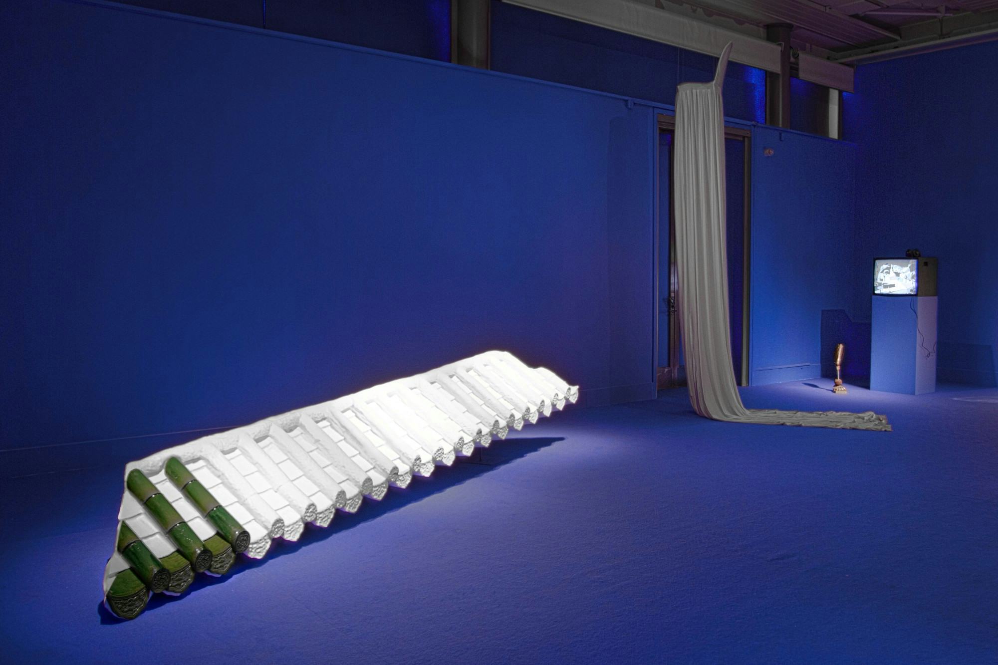 Beyond Between, 2018 och Gwái, 2018, Lap-See Lam. Luleåbiennalen 2018.