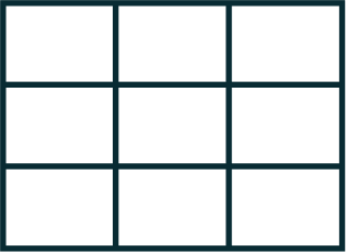 Balanced Grid Icon