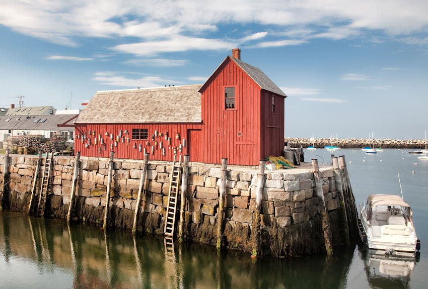A house on the water