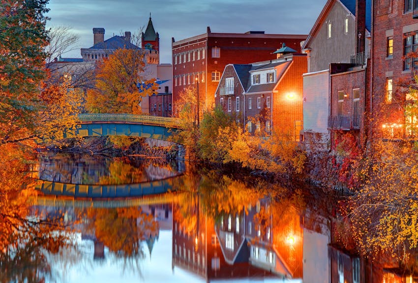 Waterway in Middle Sex County