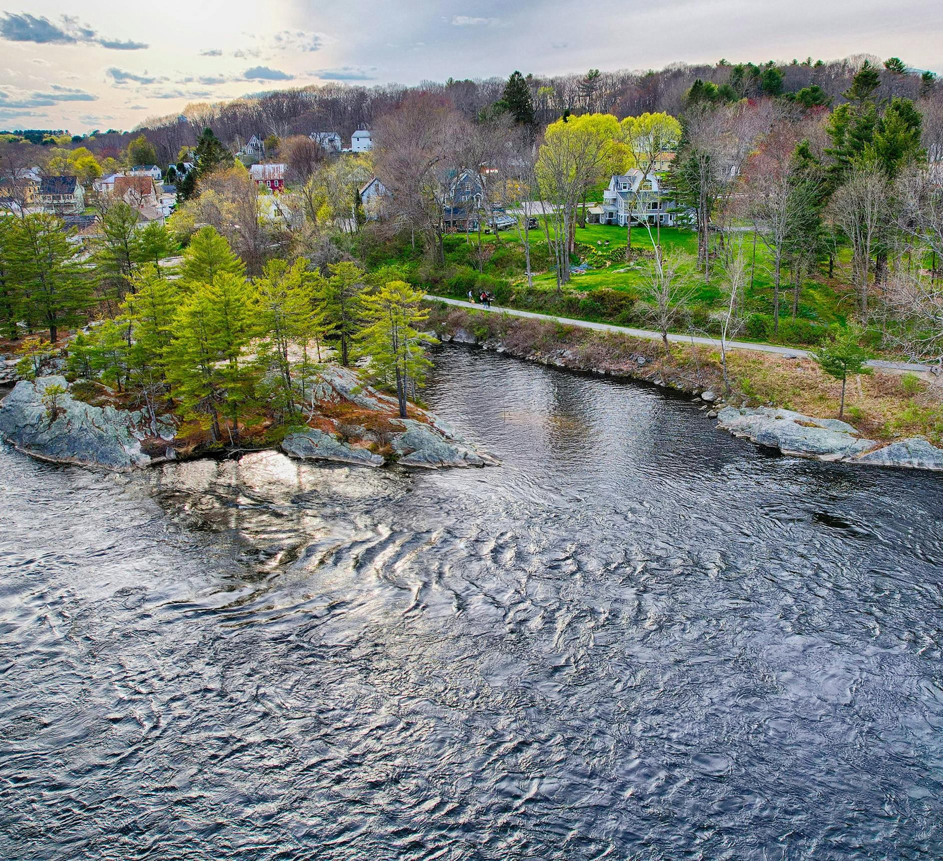 Waterway in Hampden County