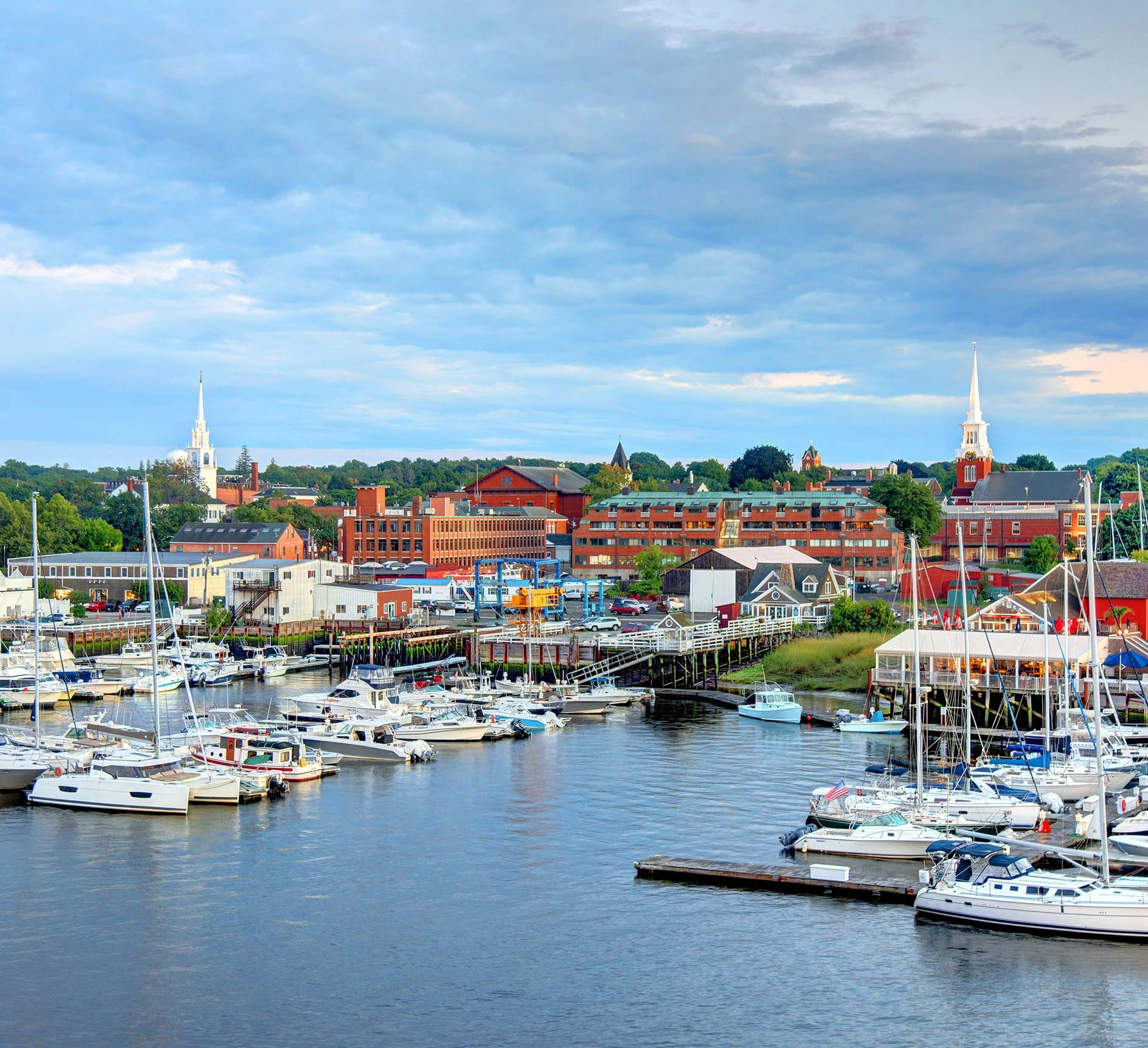 place where boats stay on the water