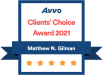 Avvo Client's Choice Award 2021