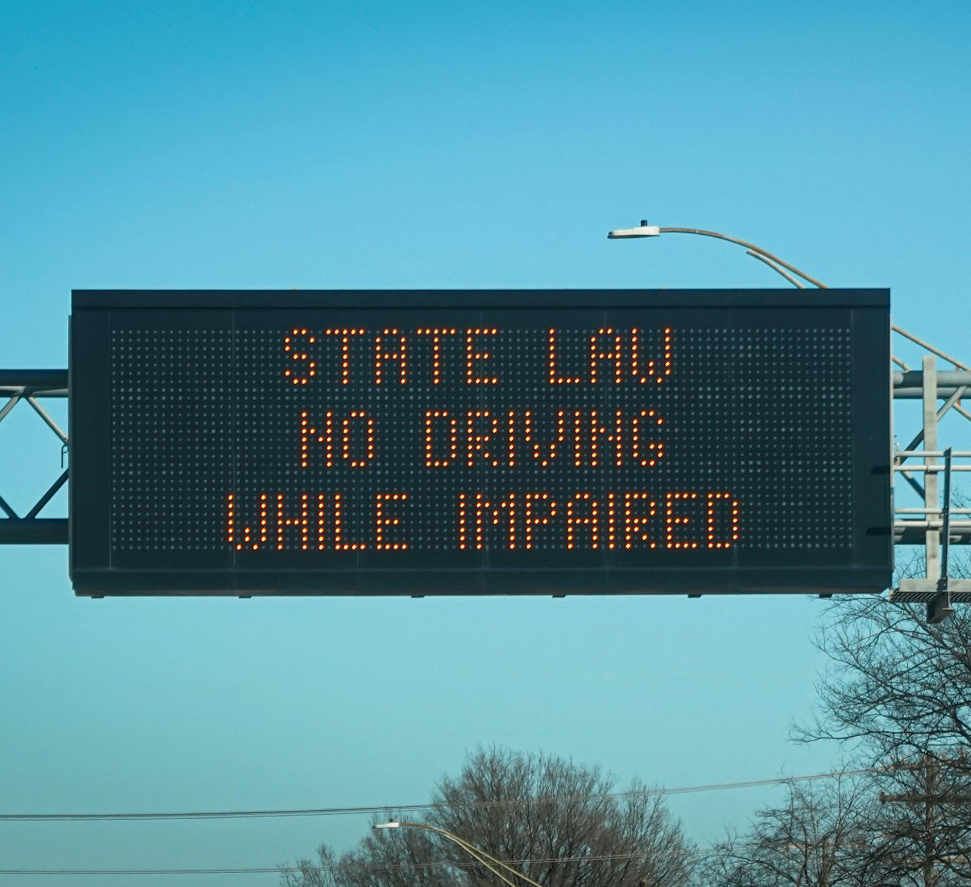 Sign that says