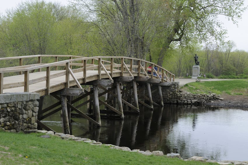 North Bridge in Concord, MA