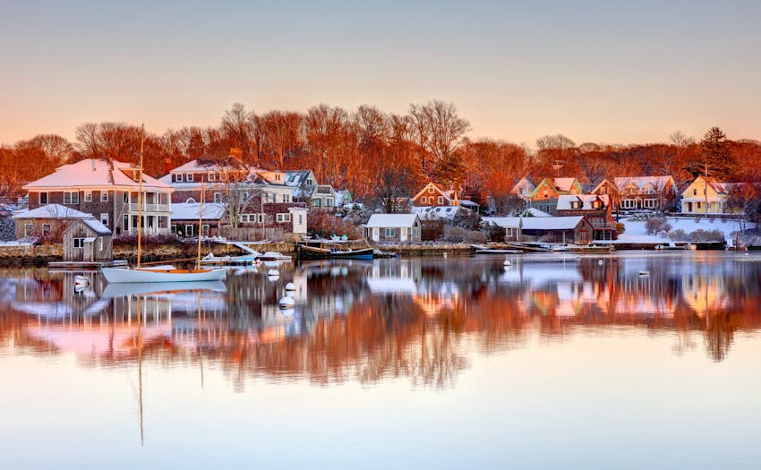 View of Falmouth, MA