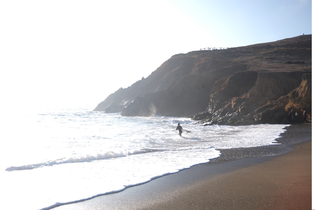 Surfer dude, sick