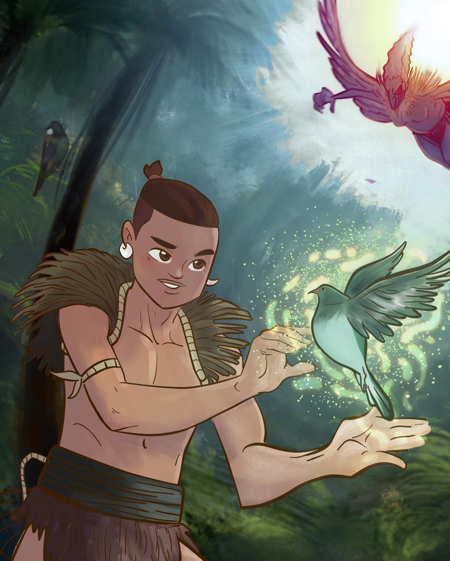 Legendary Links - a Muysca x Māori collab by indie
