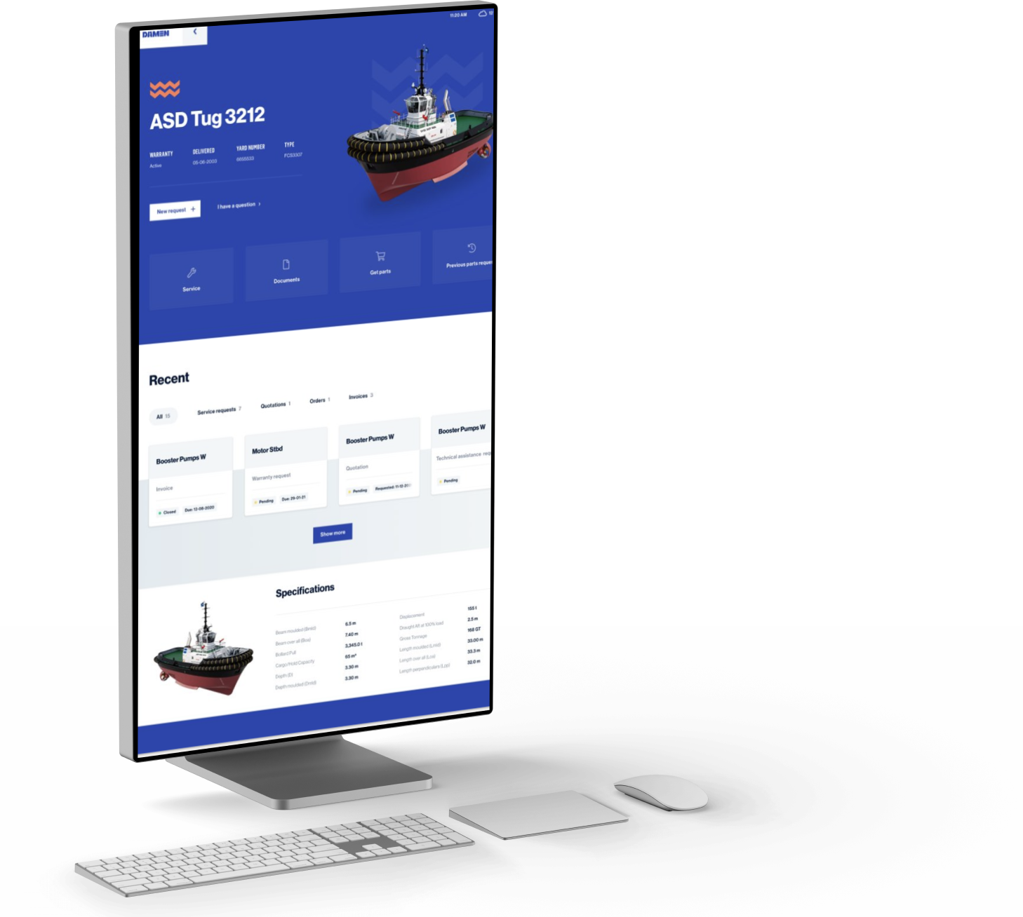 Digital Experience Damen Shipyards