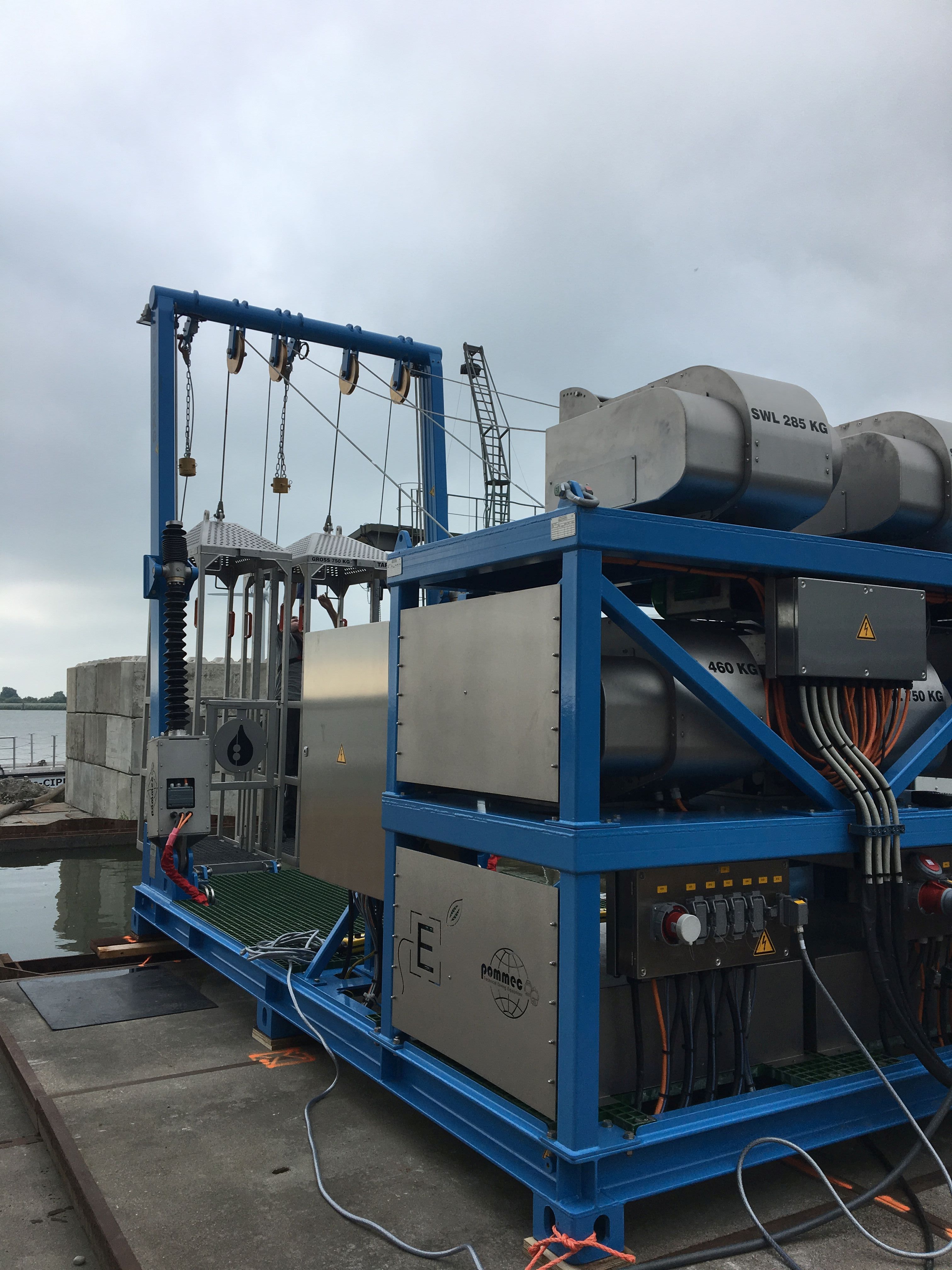 Launch And Recovery System Beroepsduiker - LARS (Launch And Recovery System)