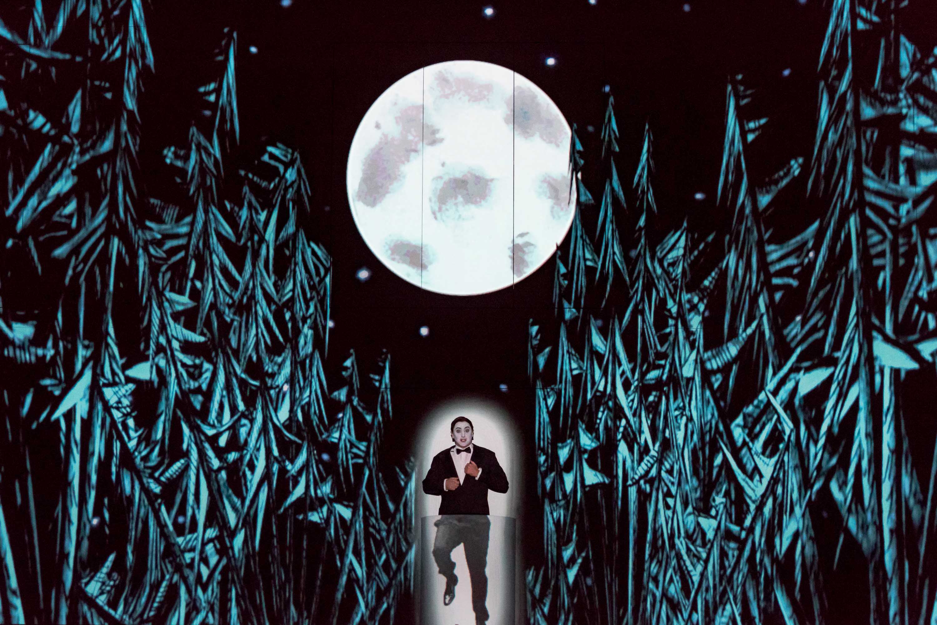 Each image must connect with characters' movements and the music.