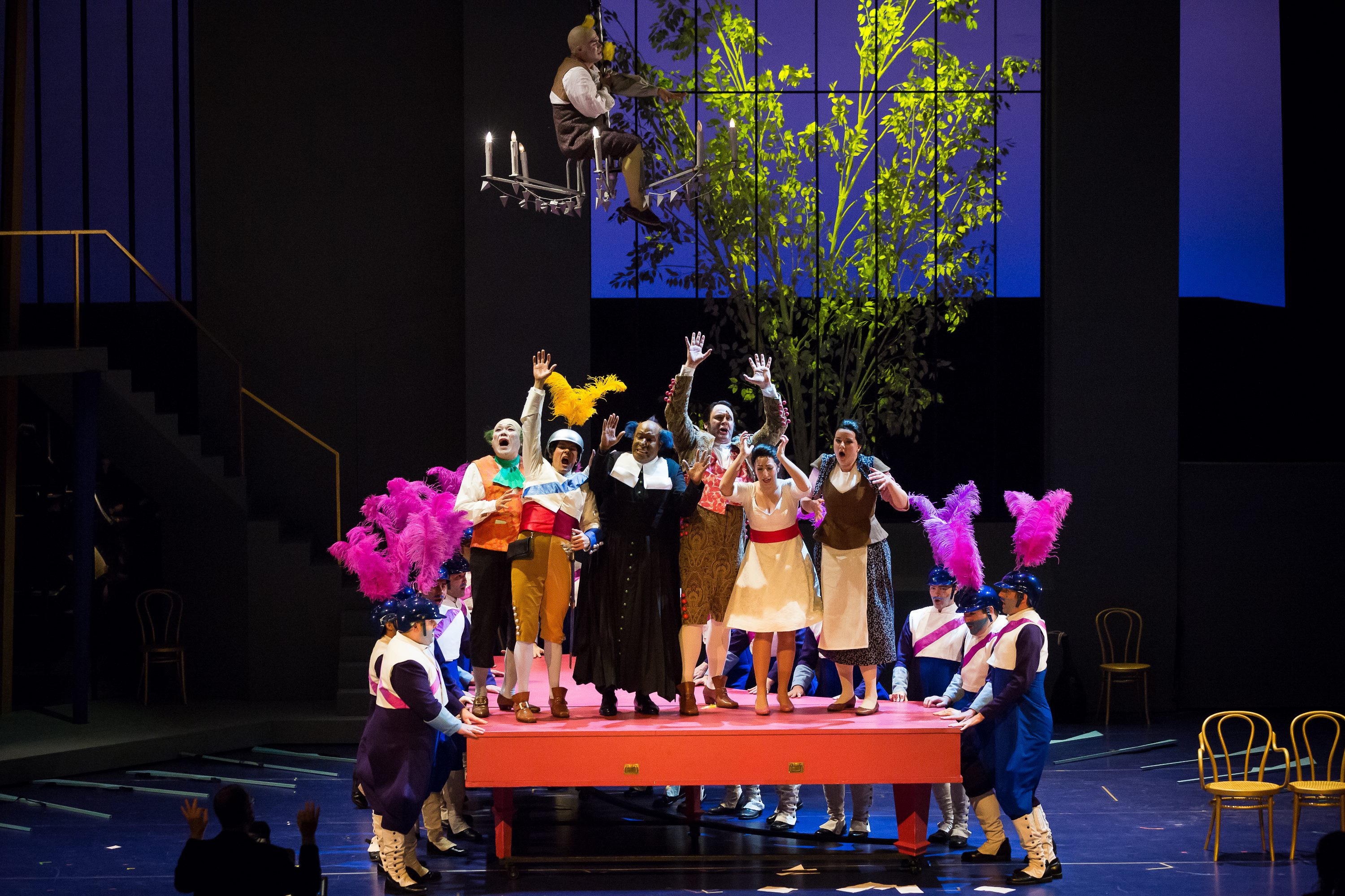 Joan Font's production of Rossini's The Barber of Seville (photo: Lynn Lane)