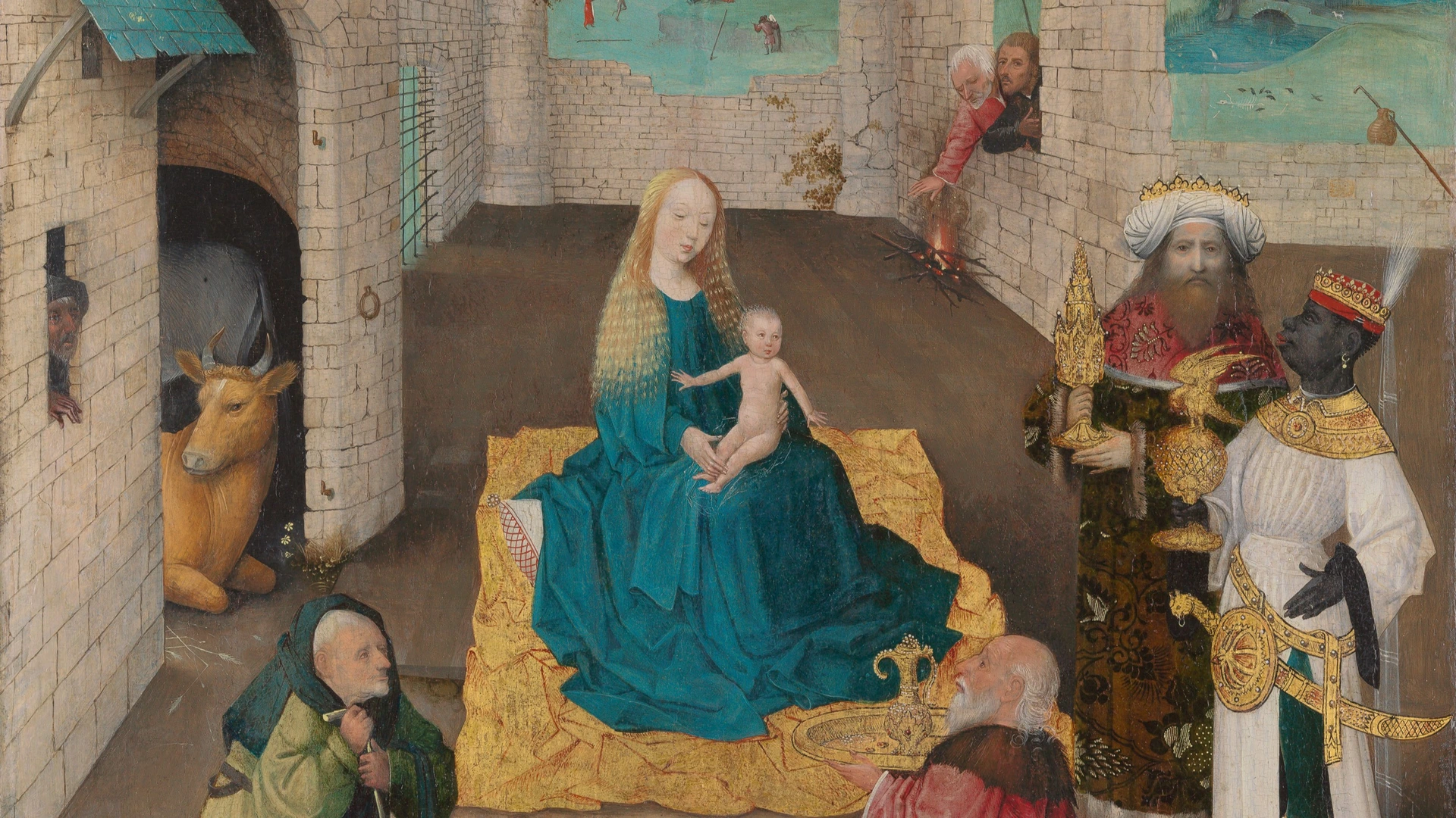 Hieronymus Bosch’s Adoration of the Magi (ca. 1475), which inspired Menotti’s Amahl and the Night Visitors.