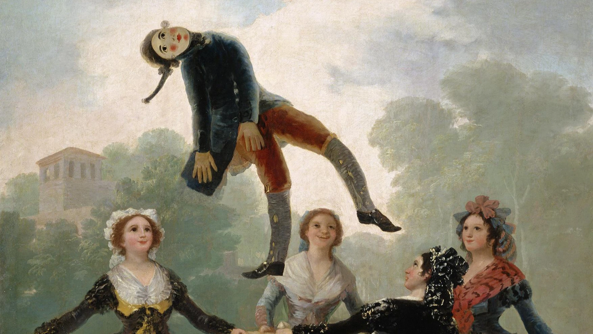 Goya’s El Pelele (1791/2), one of the paintings that inspired Granados’s Goyescas.