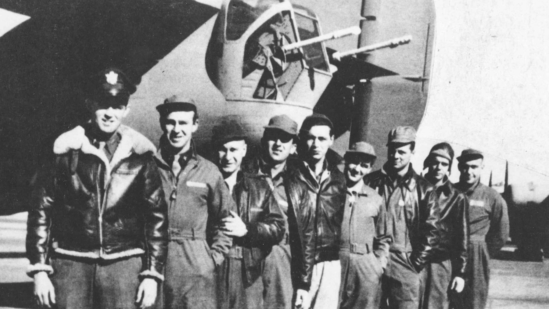 The crew of the Lady Be Good, the plane that the Madeline Lee is based on.