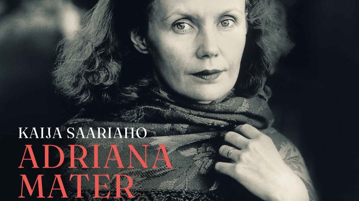 Album cover of the 2024 Deutsche Grammphon recording of Saariaho's Adriana Mater.