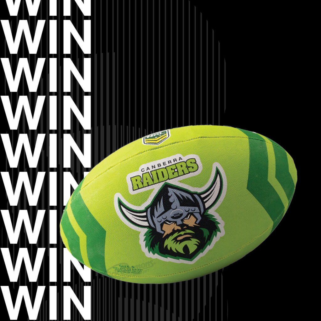 Image for Canberra Raiders giveaway