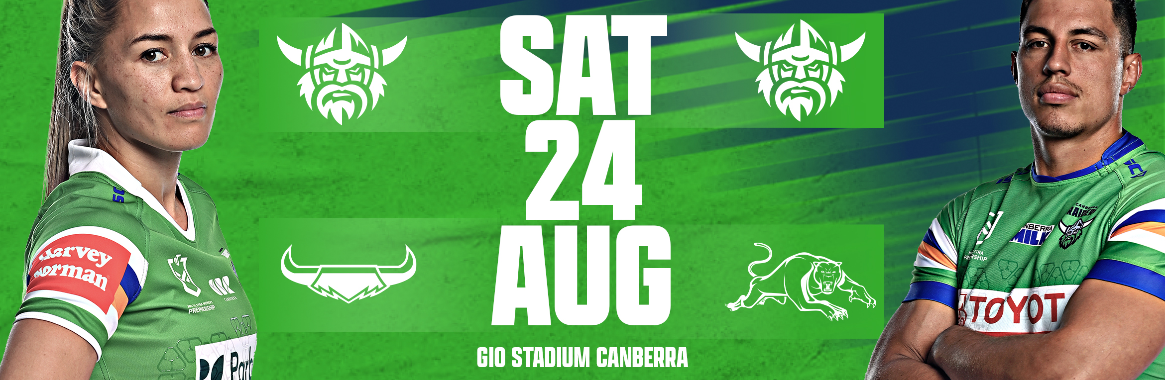 Image for Canberra Raiders double pass giveaway