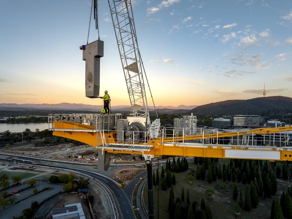 Image for Vernon at Constitution Place crane
