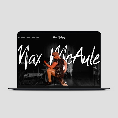 Max McAuley - Website design and development
