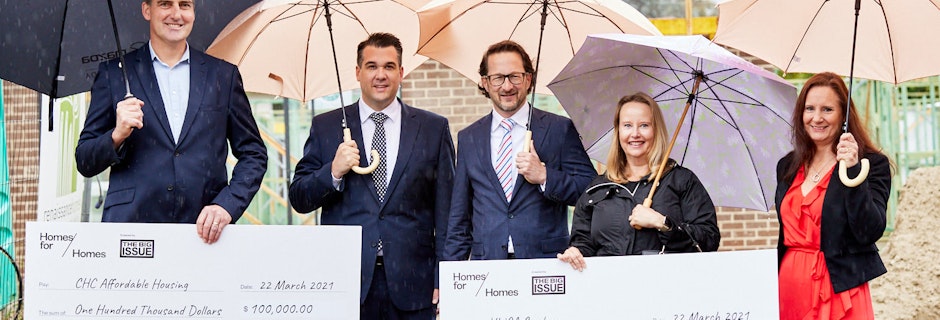 $200,000 donated to boost social housing projects Image for $200,000 donated to boost social housing projects