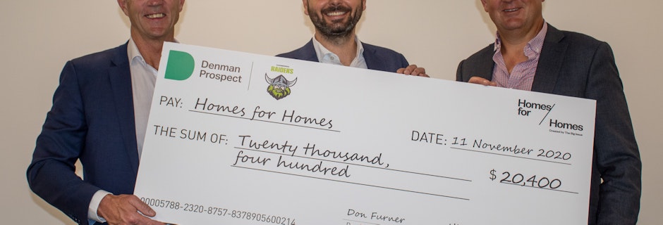 $20,400 donated to Homes for Homes Image for $20,400 donated to Homes for Homes