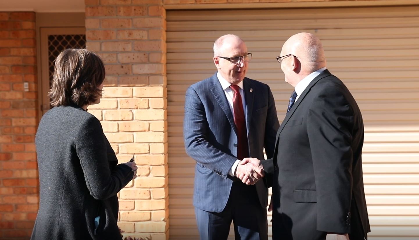 Image for 'Tangible and truly wonderful': Canberra's first Homes for Homes house purchased in Nicholls