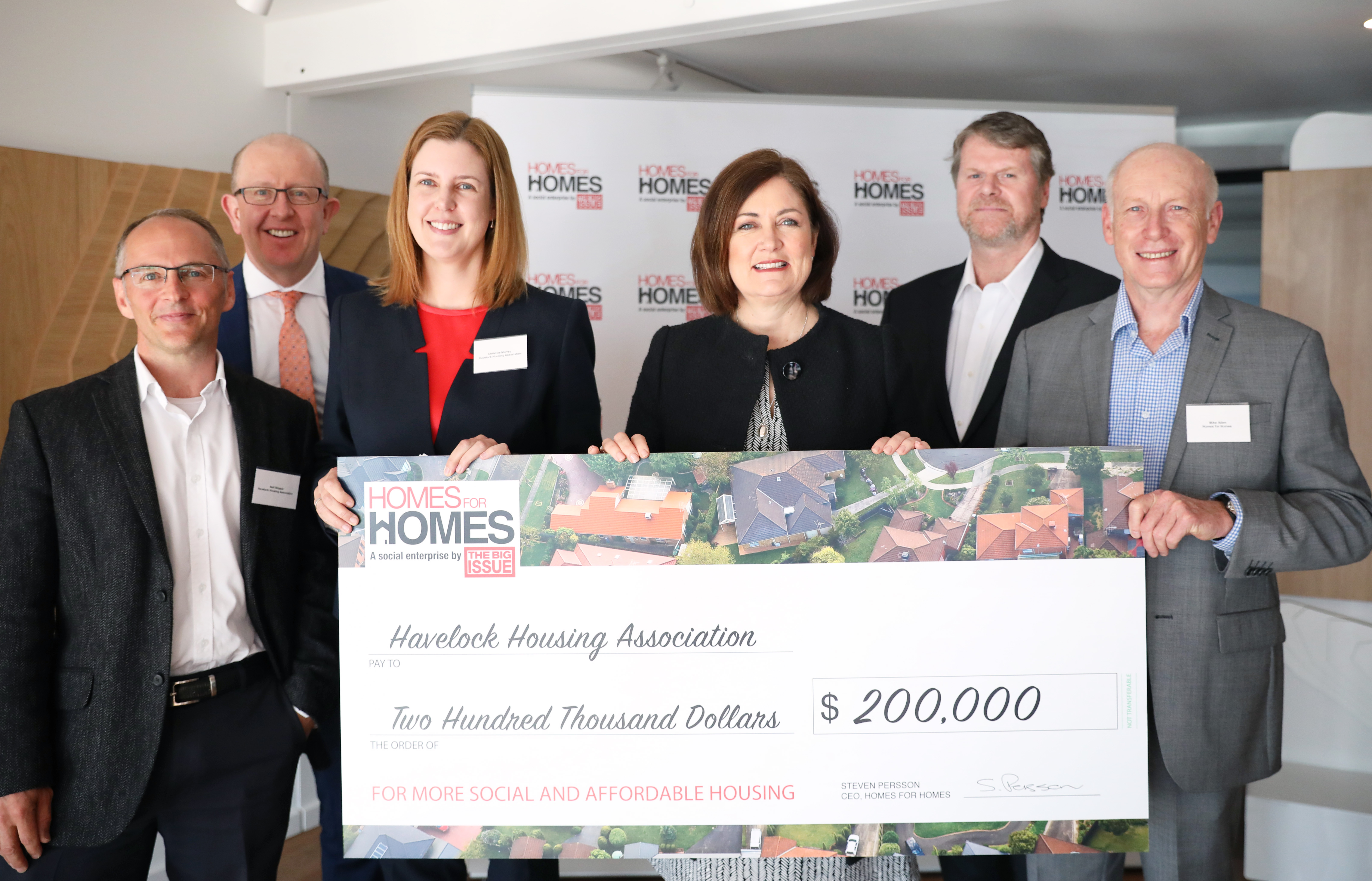 Image for First funding recipients announced for Homes for Homes