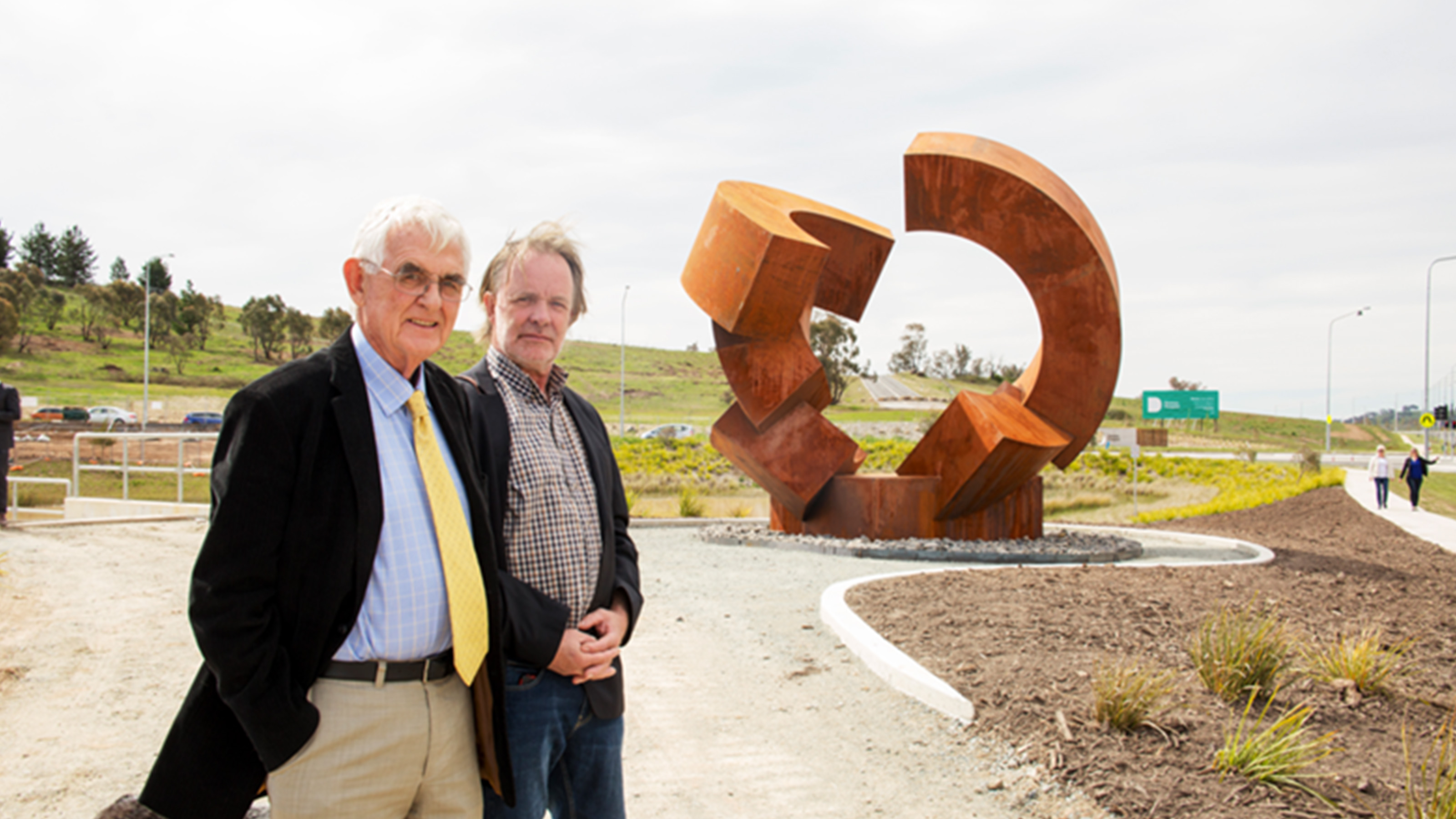 Image for "Sphere" lights up Denman Prospect
