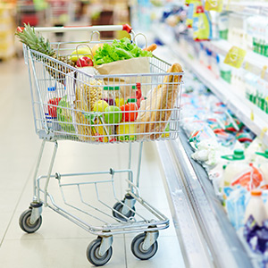 Image for Vibrant shopping centre on track