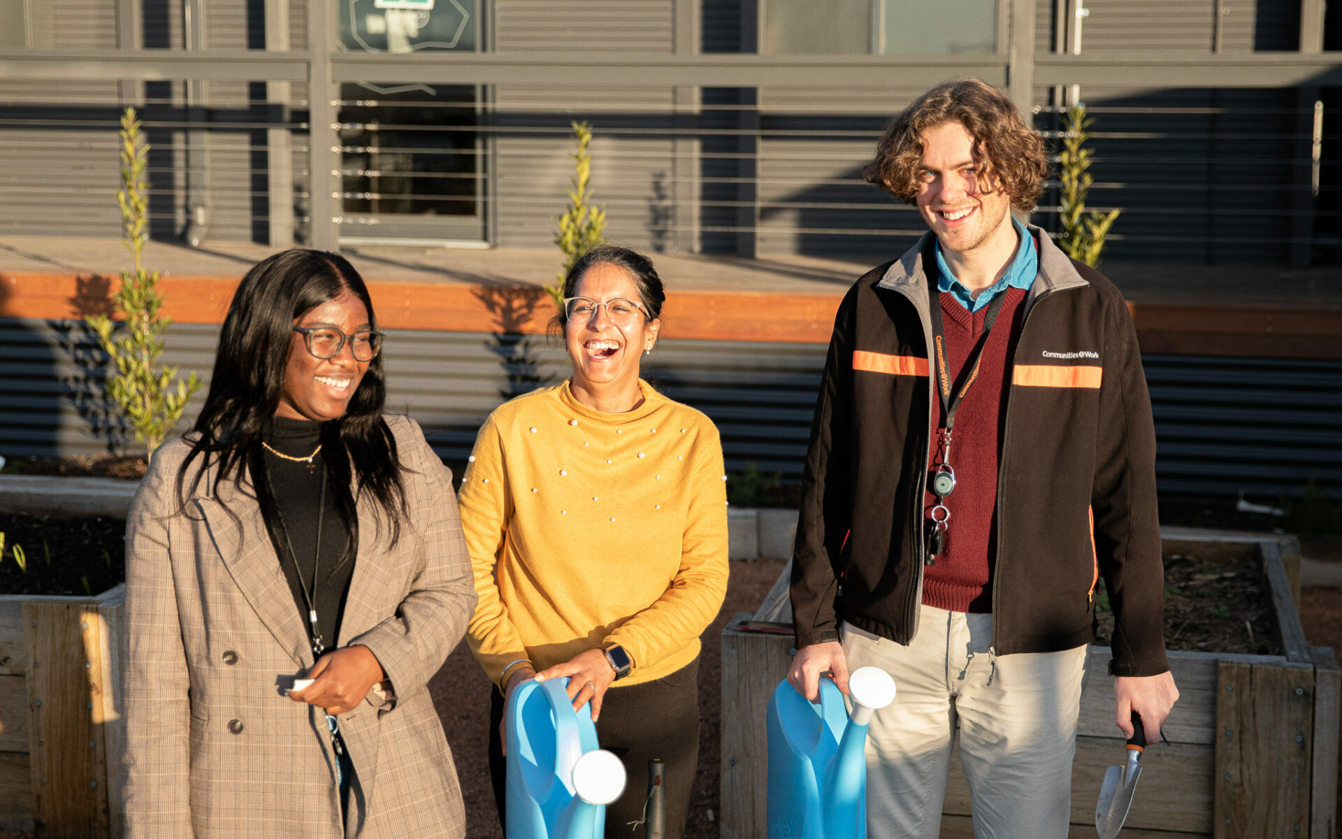 Image for There's lots being grown at the Denman Prospect Community Garden, including joy