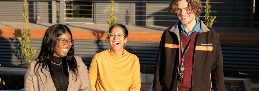 Image for There's lots being grown at the Denman Prospect Community Garden, including joy