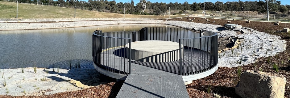 Cravens Crossing Pond in Cravens Rise Image for Cravens Crossing Pond is now open