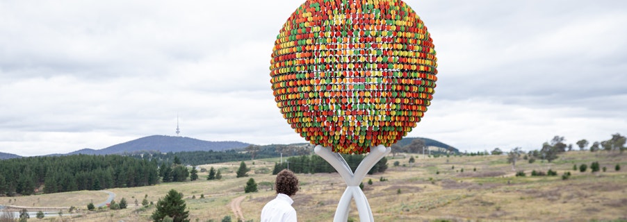 Benjamine Shine's Everchnage in Denman Prospect Image for ‘Years in the making’: Benjamin Shine puts down the tulle to design stunning sphere for Denman Prospect