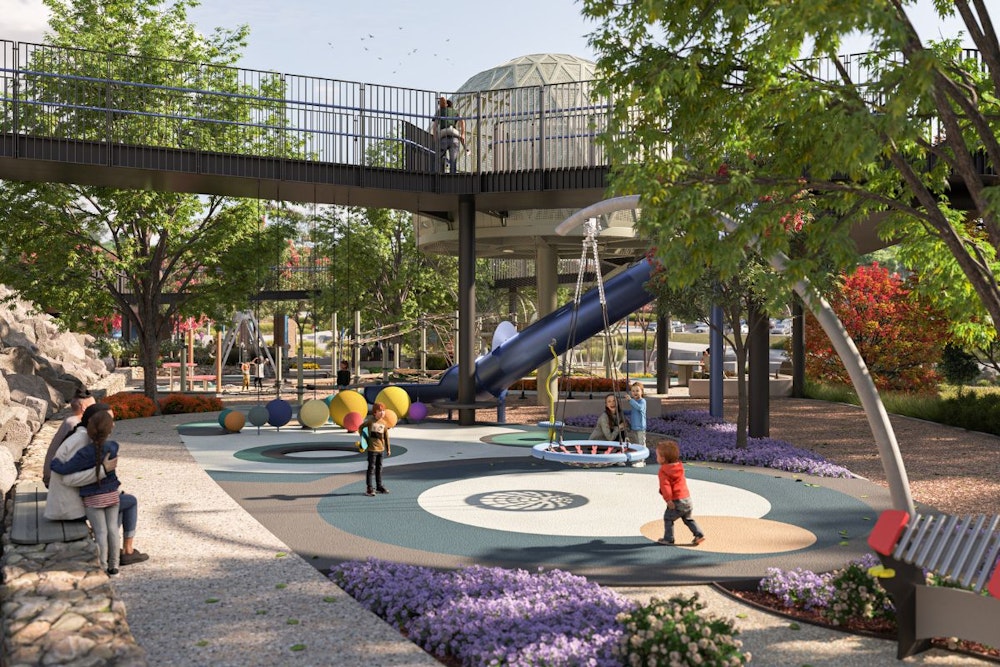 Image for Denman Village Playground - Artist's Impression. Image is indicative only