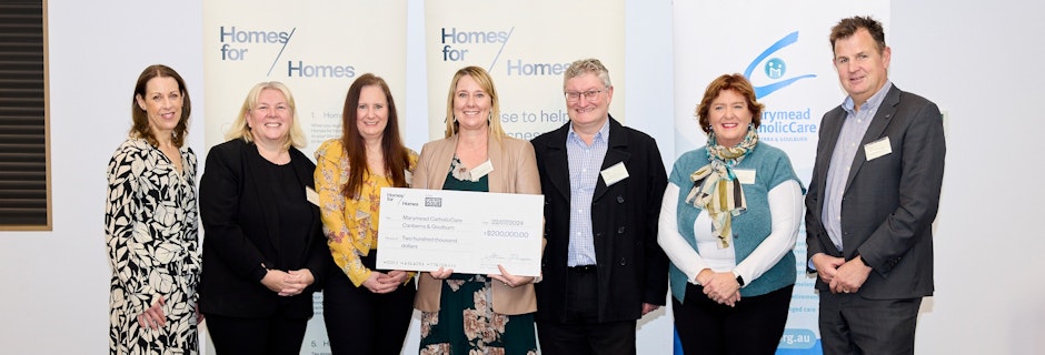 Image for Homes for Homes grants $200,000 to ACT social housing project
