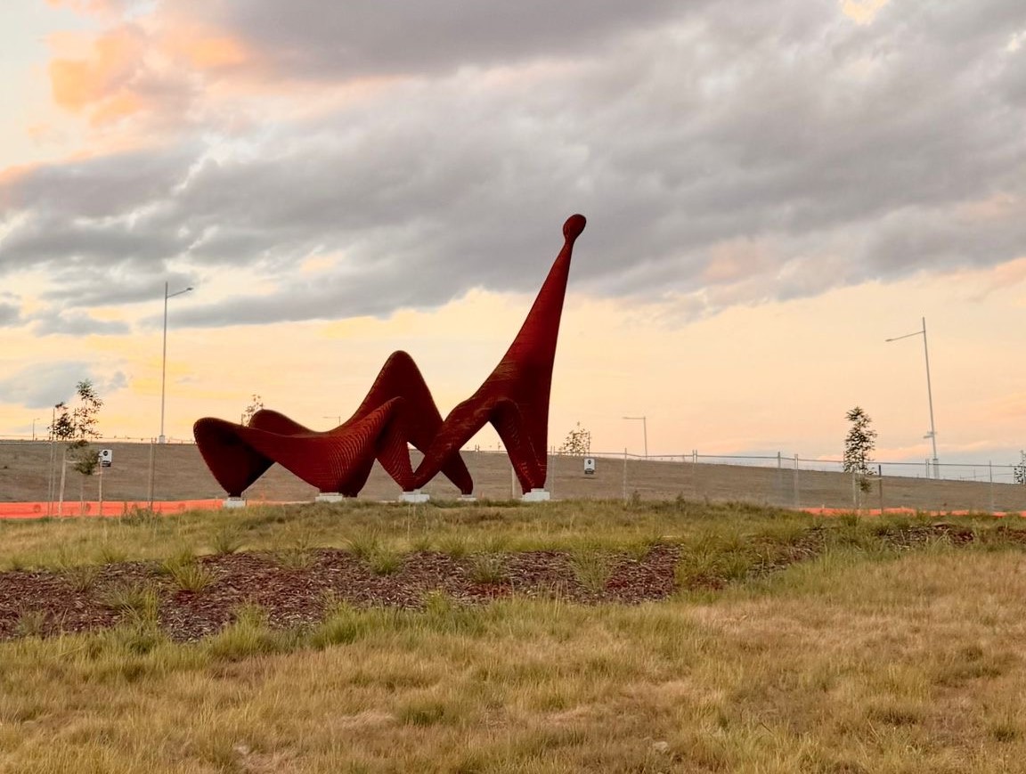 Image for Denman North unveils new art sculpture, Stillness in Movement